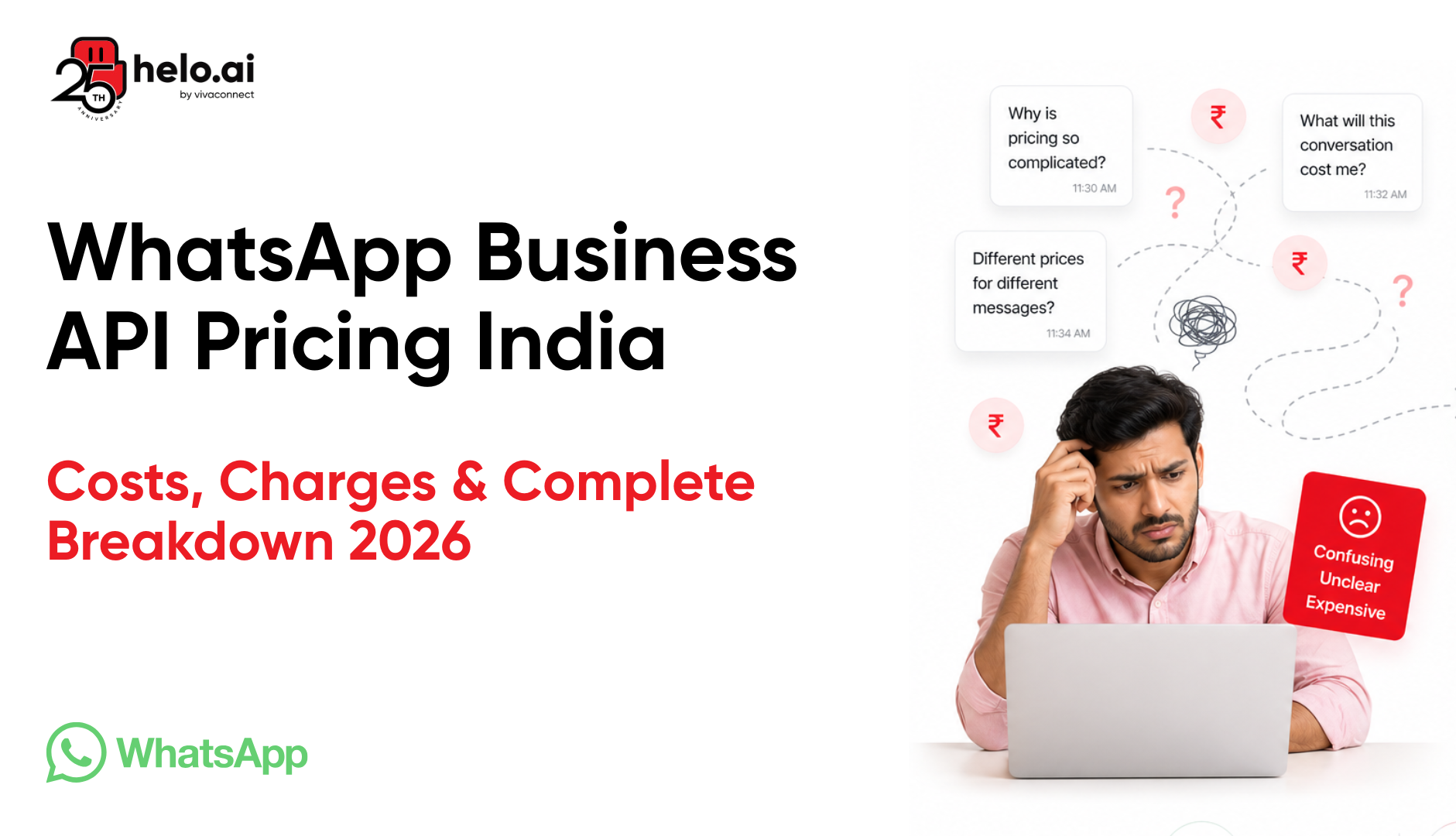 WhatsApp Business API Pricing India